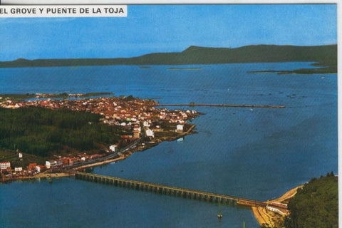 Postal 08079 : El Grove y Puente de la Toja, Pontevedra