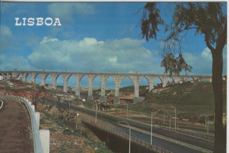 Postal 08080 : Acueducto das Aguas Livres
