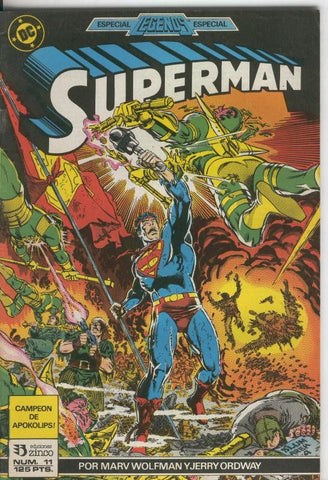 Superman volumen 2 numero 011: especial Legends