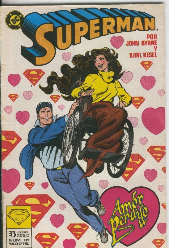 Superman volumen 2 numero 031: Amor perdido
