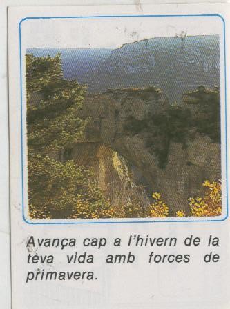 Cromos: Missatges D´alegria numerado 32
