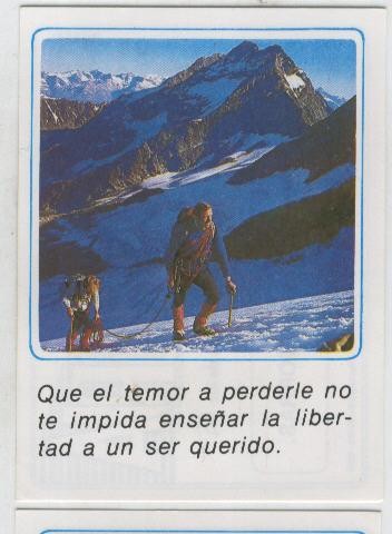Cromos: Mensajes de Alegria numerado 06