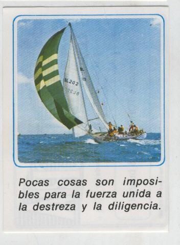 Cromos: Mensajes de Alegria numerado 08