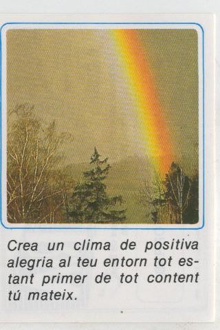 Cromos: Mensajes de Alegria numerado 33