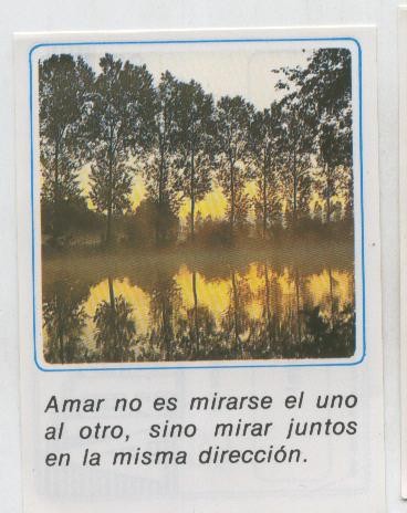 Cromos: Mensajes de Alegria numerado 39
