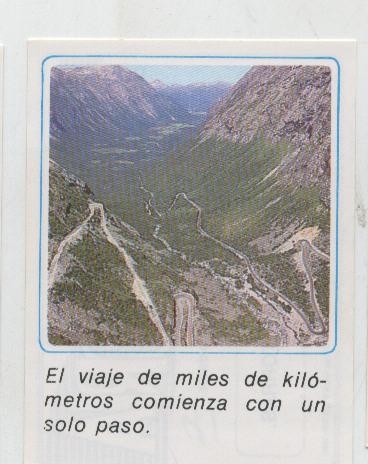 Cromos: Mensajes de Alegria numerado 41