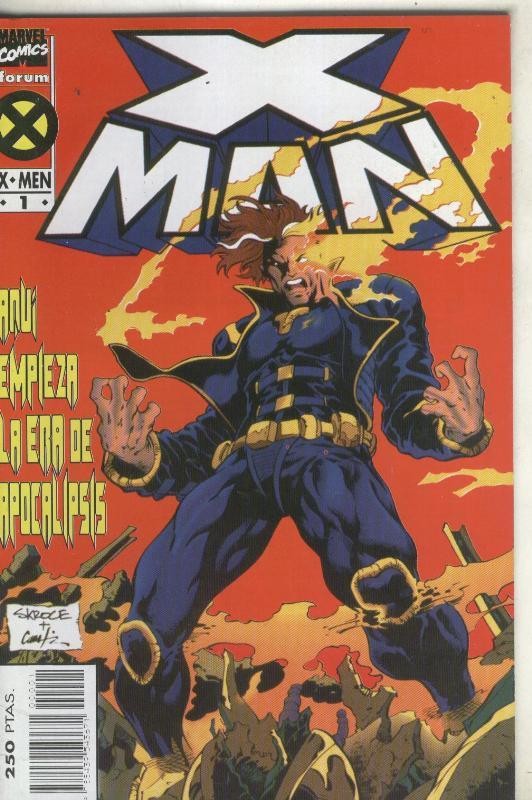X Man 1a serie: Era Apocalipsis numero 1: Liberandose
