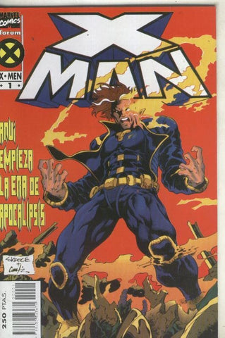 X Man 1a serie: Era Apocalipsis numero 1: Liberandose