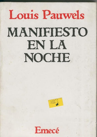 Manifiesto en la noche