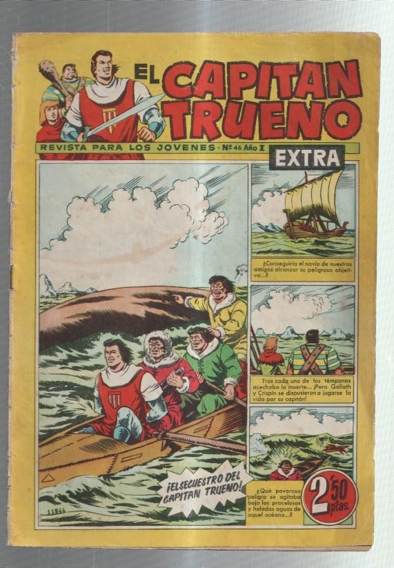El Capitan Trueno Extra numero 046 (numerado 1 en trasera)
