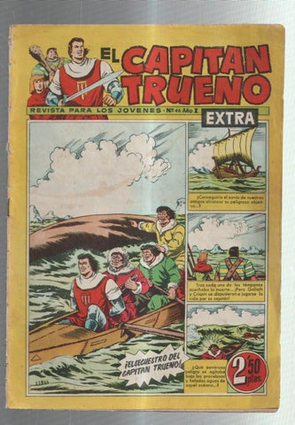 El Capitan Trueno Extra numero 046 (numerado 1 en trasera)