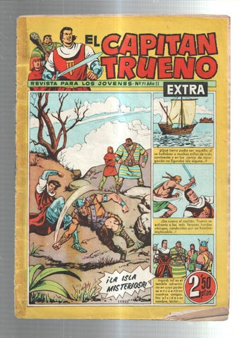 El Capitan Trueno Extra numero 071 (numerado 1 en trasera)
