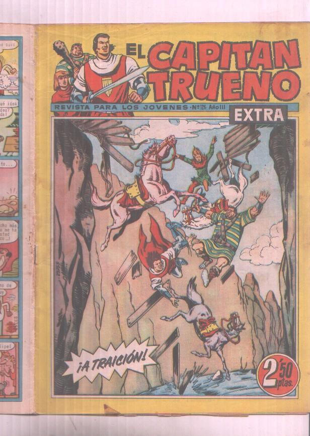 El Capitan Trueno Extra numero 126 (numerado 1 en trasera)