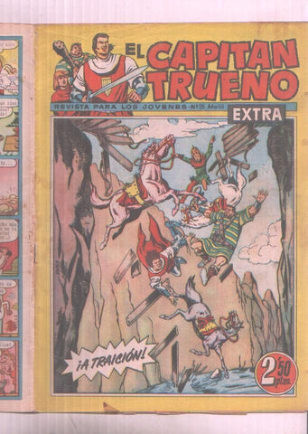 El Capitan Trueno Extra numero 126 (numerado 1 en trasera)