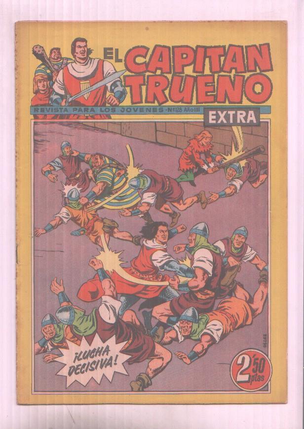 El Capitan Trueno Extra numero 128 (numerado 1 en trasera)