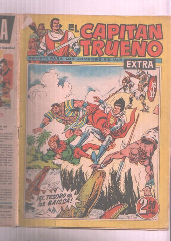 El Capitan Trueno Extra numero 131 (numerado 1 en trasera)