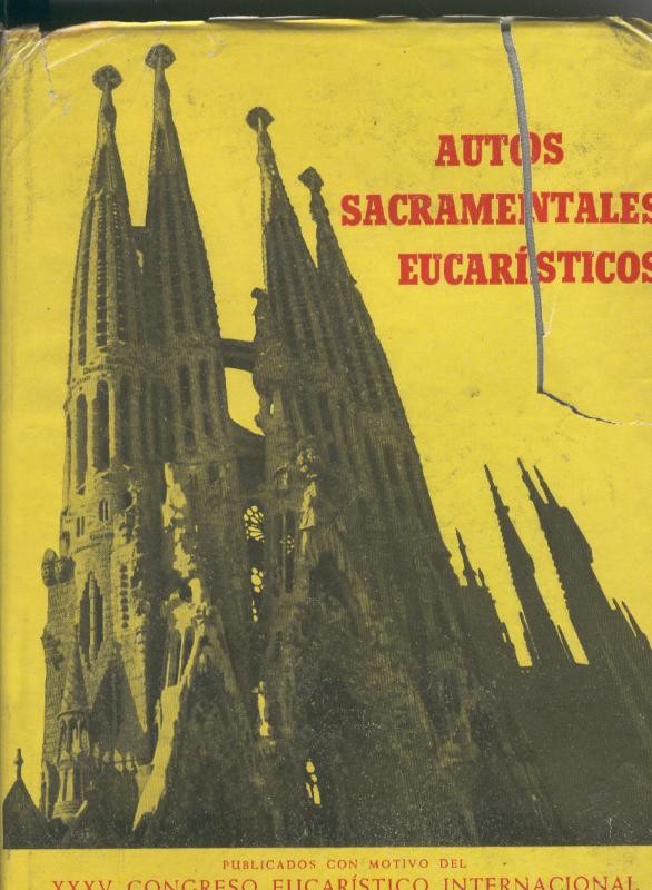 Autos Sacramentales Eucaristicos