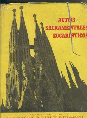 Autos Sacramentales Eucaristicos