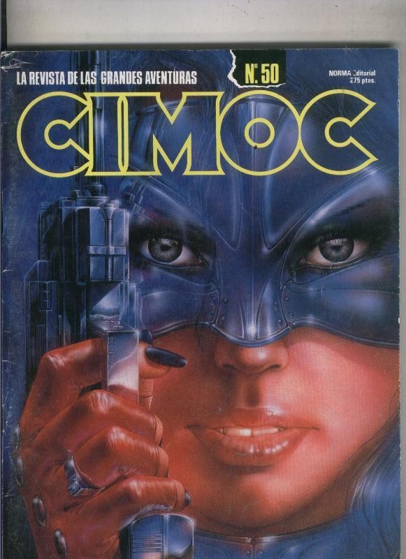 Cimoc revista numero 050: El Mercenario de Vicente Segrelles