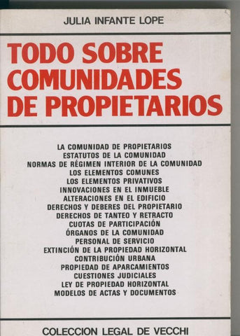 Todo sobre comunidades de Propietarios