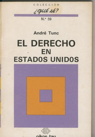 El derecho en Estados Unidos