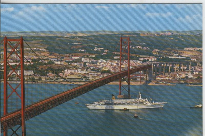 Postal 08143 : Puente Salazar de Lisboa, Portugal