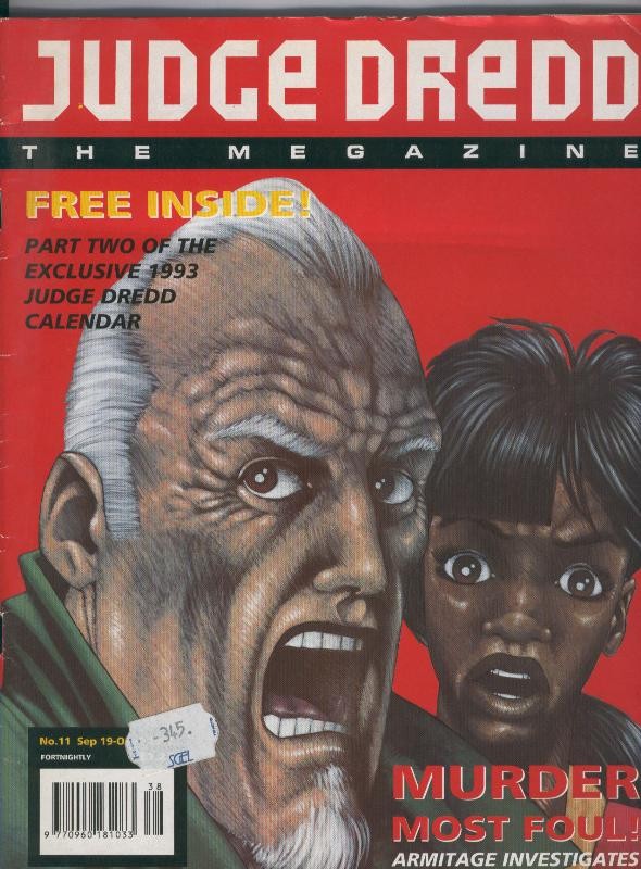 Judge Dredd the megazine numero 11
