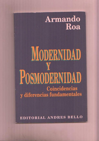Modernidad y Posmodernidad
