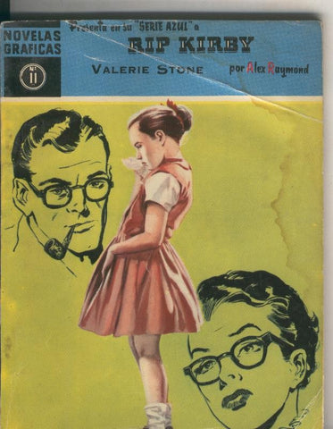 Rip Kirby serie azul numero 11: Valerie Stone (numerado 1 en interior)