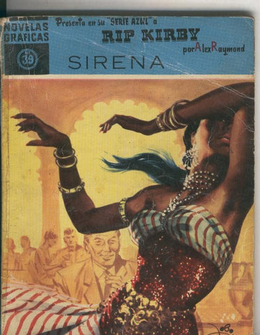 Rip Kirby serie azul numero 39: Sirena (ejemplar aviado