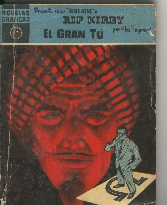 Rip Kirby serie azul numero 17: El gran Tu (falta la cubierta trasera)
