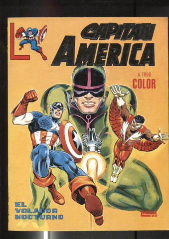Surco: Capitan America retapado 1 al 5 (numerado 1 en trasera)