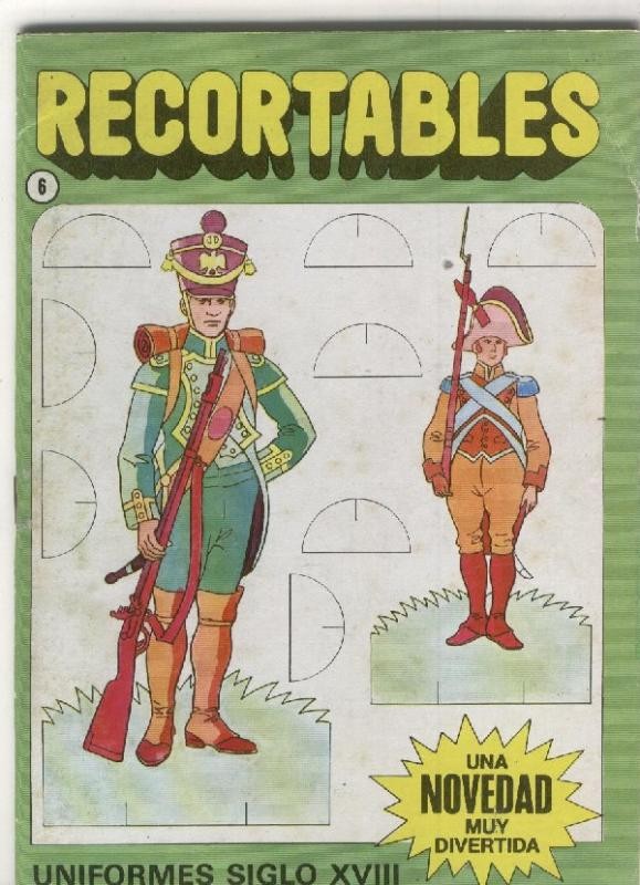 Recortables: Uniformes siglo XVIII