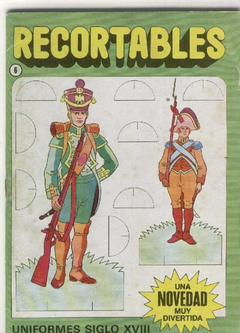 Recortables: Uniformes siglo XVIII