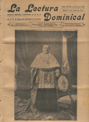La lectura dominical numero 909 del 3.6.1911
