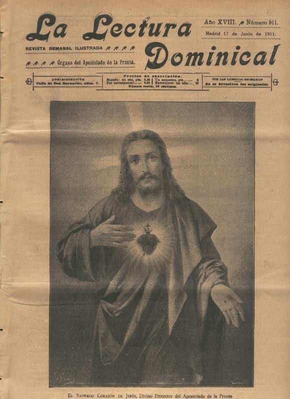 La lectura dominical numero 911 del 17.6.1911