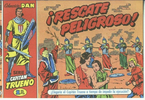 El Capitan Trueno facsimil numero 018: Rescate peligroso