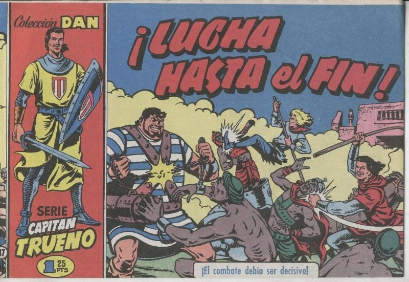 El Capitan Trueno facsimil numero 037: Lucha hasta el fin