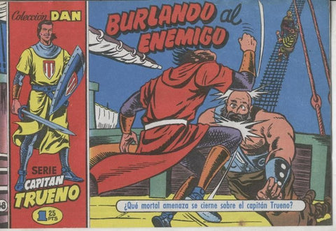 El Capitan Trueno facsimil numero 048: Burlando al enemigo