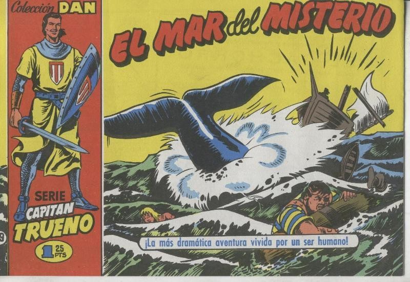 El Capitan Trueno facsimil numero 049: El mar del misterio