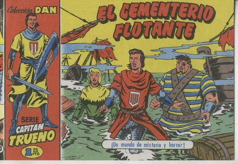 El Capitan Trueno facsimil numero 050: El cementerio flotante