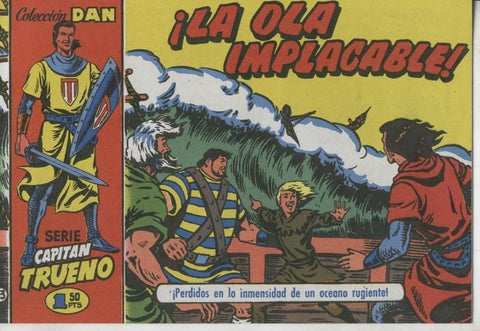 El Capitan Trueno facsimil numero 053: La ola implacable