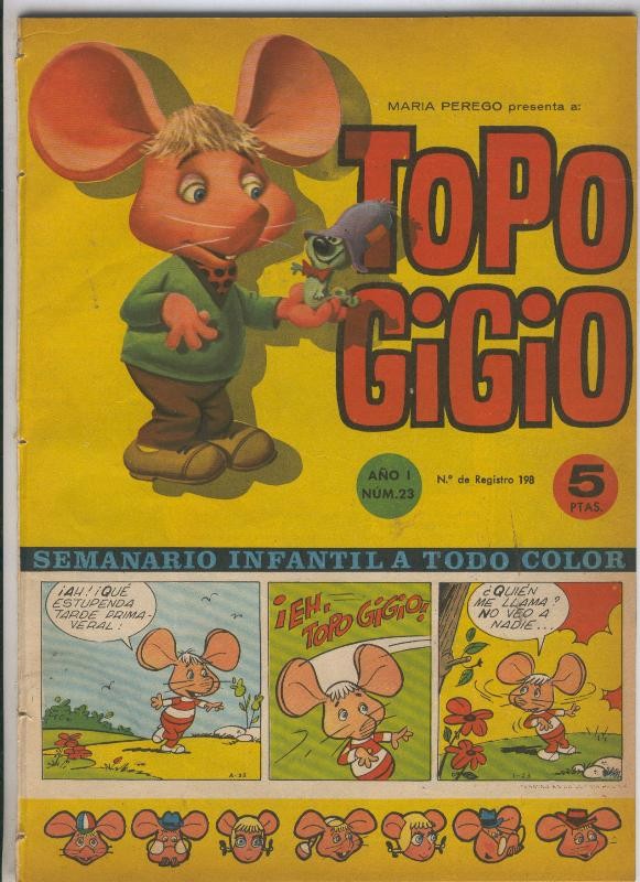 Topo Gigio numero 23