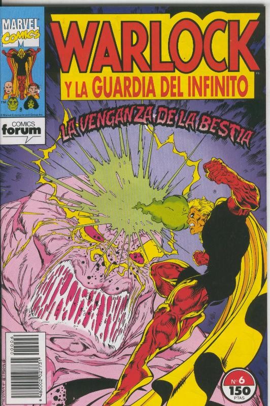Warlock y La Guardia del Infinito numero 06