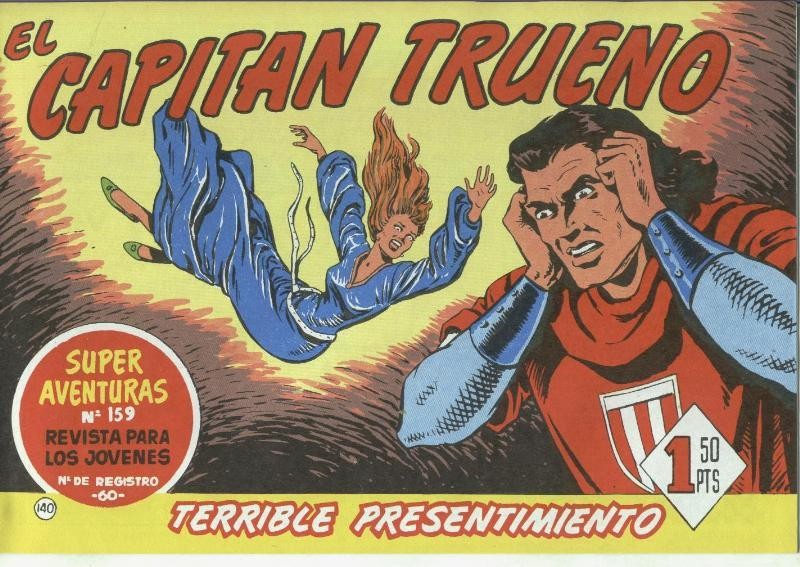 El Capitan Trueno facsimil numero 140: Terrible presentimiento