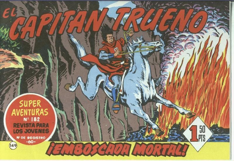El Capitan Trueno facsimil numero 149: Emboscada mortal
