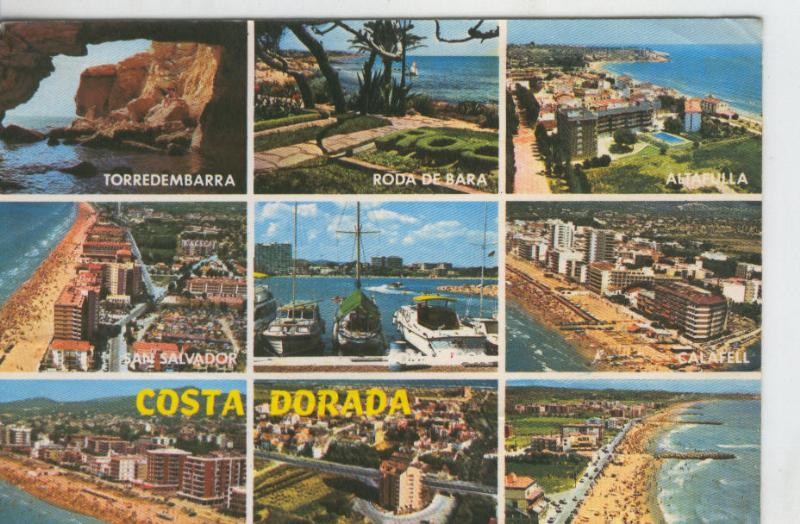 Postal 008178: Vistas varias de la Costa Dorada en Tarragona