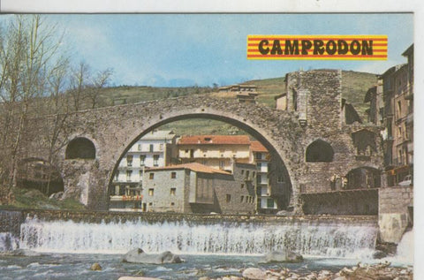 Postal 008225: Pont Romanic segle X de Camprodon,Girona
