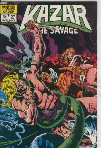 Kazar the savage numero 27, agosto 1983