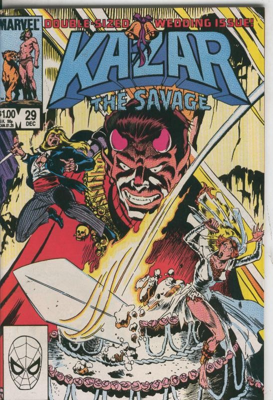 Kazar the savage numero 29, diciembre 1983